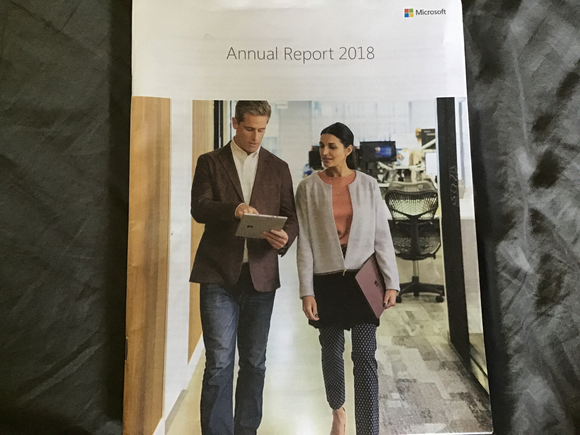 Microsoft Annual Report 2018